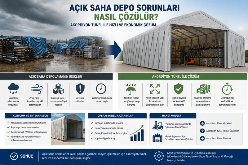 Açık Saha Depo Sorunları Nasıl Çözülür?