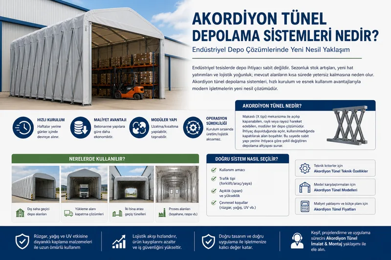 Endüstriyel Depo Çözümlerinde Yeni Nesil Yaklaşım