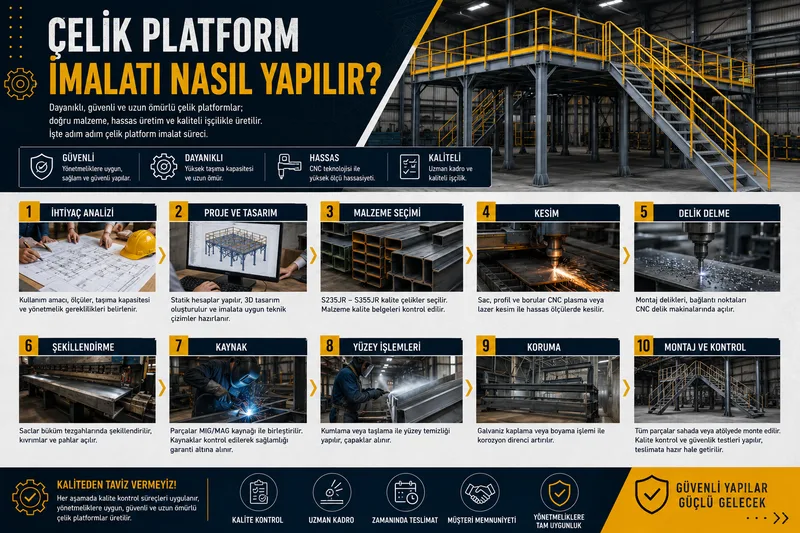 Çelik Platform İmalatı Nasıl Yapılır?