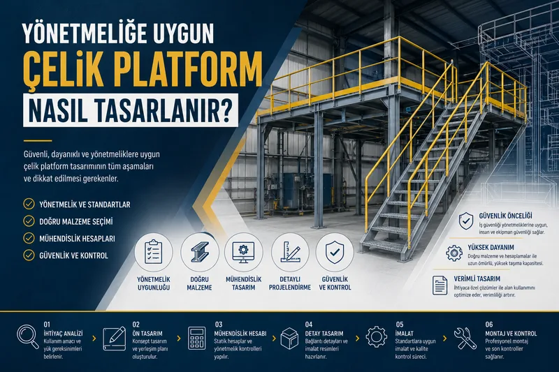 Yönetmeliğe Uygun Çelik Platform Nasıl Tasarlanır?