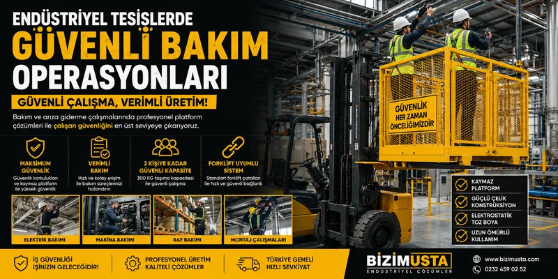 Endüstriyel Tesislerde Güvenli Bakım Operasyonları