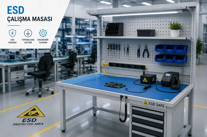ESD Çalışma Masası Nedir?