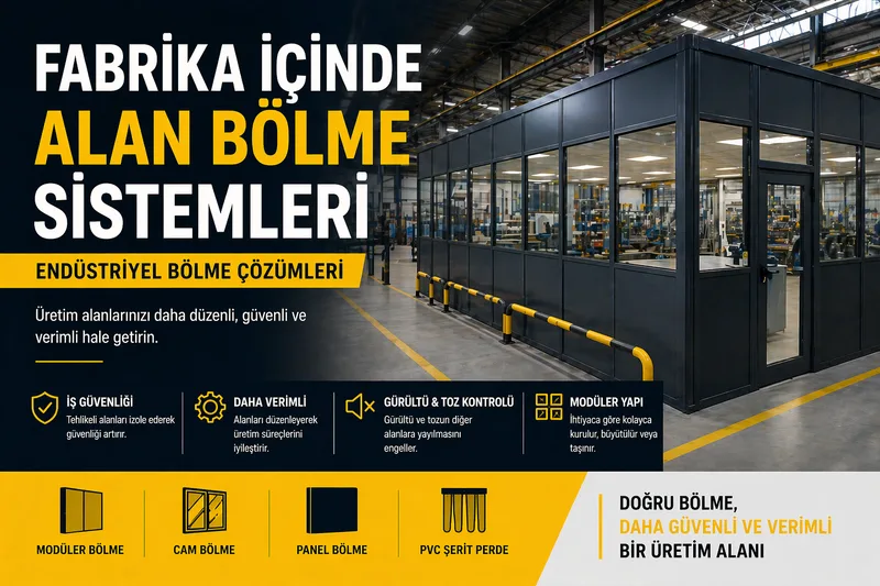 Fabrika İçinde Bölme Sistemleri Nedir?