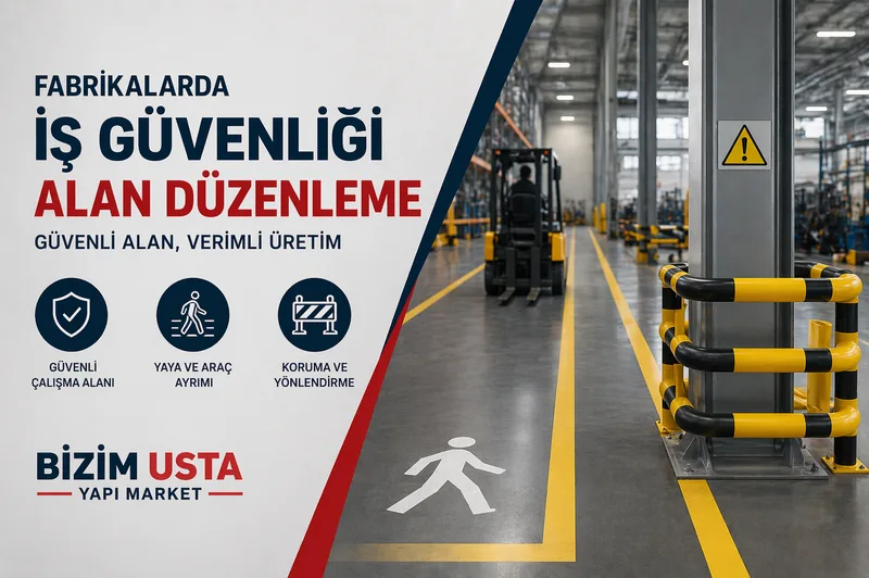 Fabrikalarda İş Güvenliği Alan Düzenleme Nasıl Olmalı?
