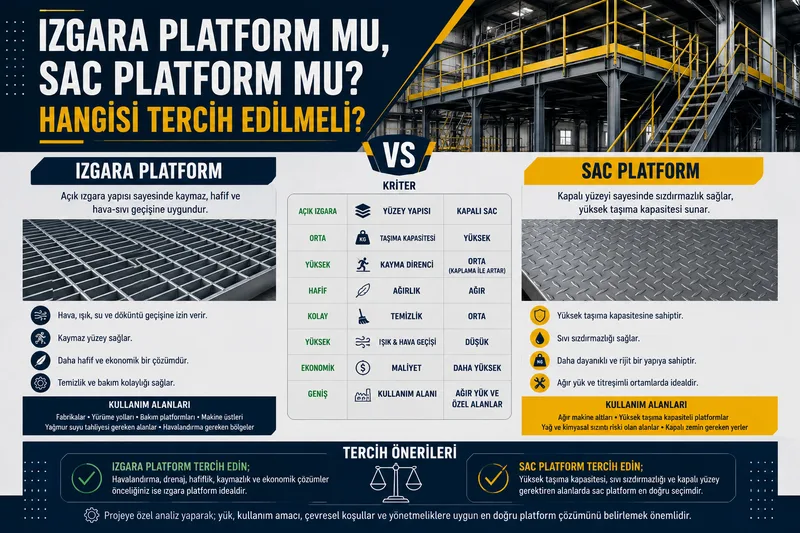 Izgara Platform mu, Sac Platform mu? Hangisi Tercih Edilmeli?