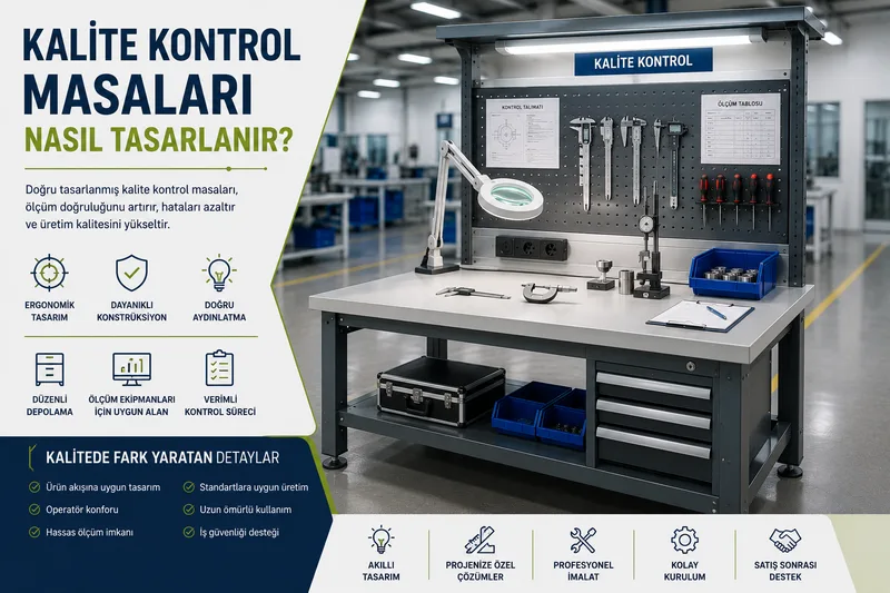 Kalite Kontrol Masaları Nasıl Tasarlanır?