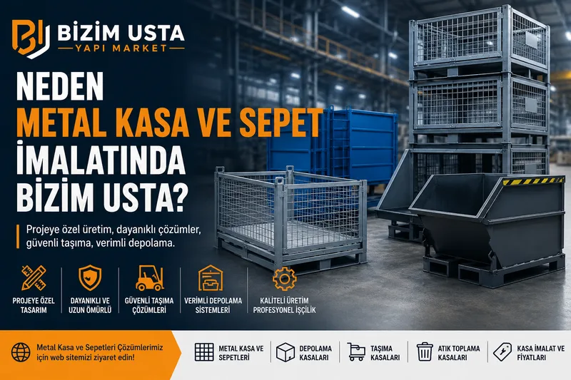 Neden Metal Kasa ve Sepet İmalatında Bizim Usta Yapı Market?