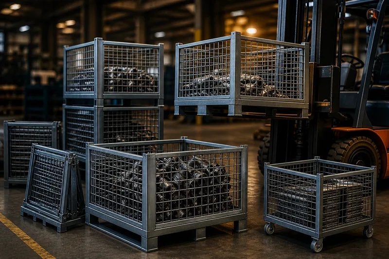 Metal Sepet Sistemleri Nedir? Endüstriyel Depolama ve Taşıma Çözümleri