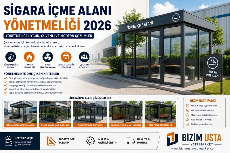Sigara İçme Alanı Yönetmeliği 2026