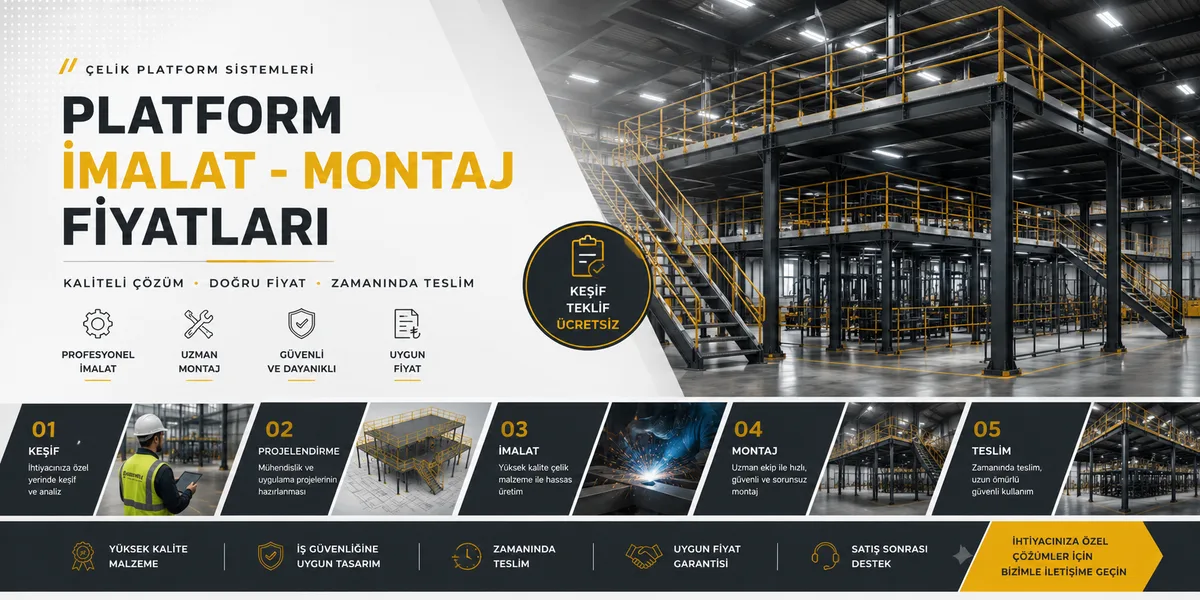 PLATFORM İMALAT VE FİYATLARI