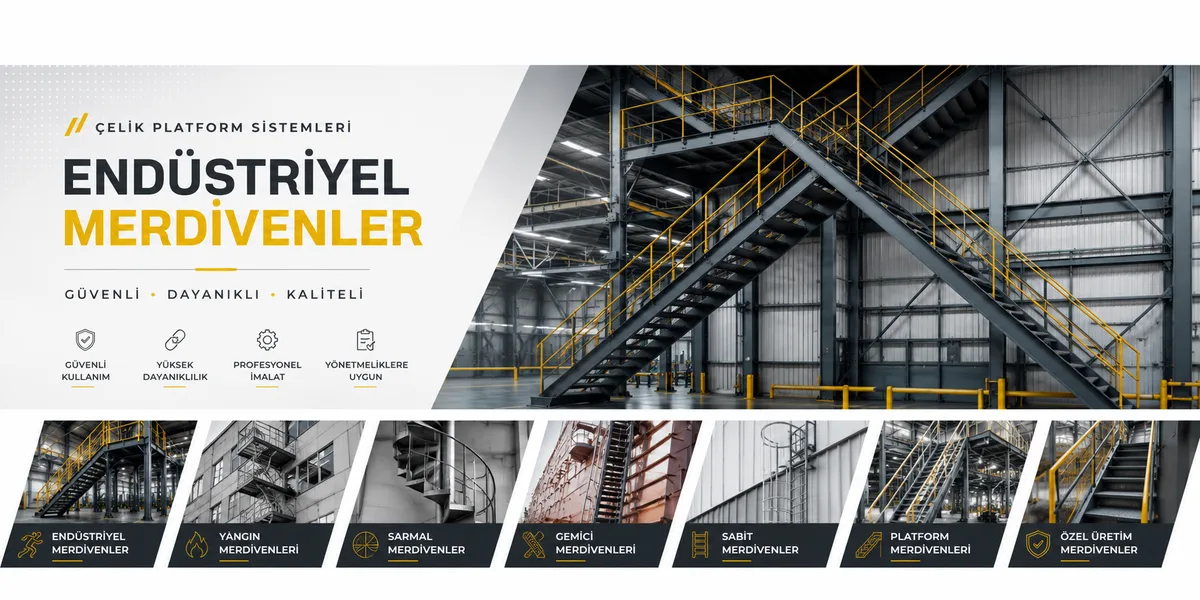 ENDÜSTRİYEL MERDİVENLER