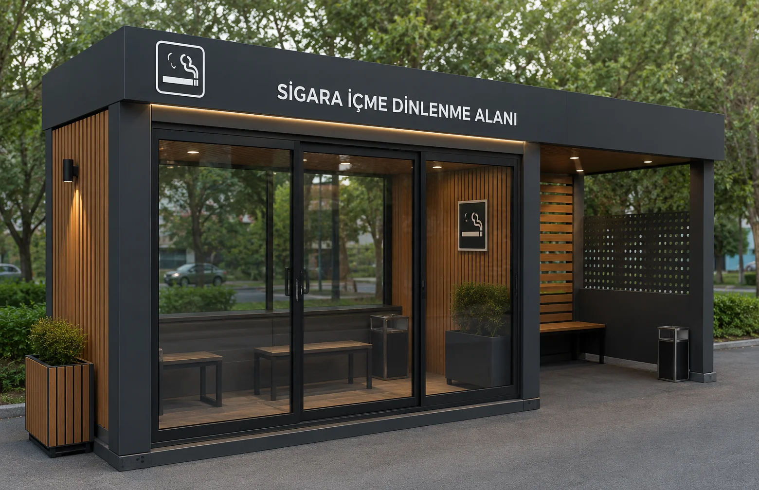 NEXA SIGNATURE SİGARA İÇME ALANI