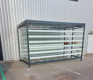Arfesan Arkan Fren Elemanları Gebze Sigara İçme Alanı Projesi