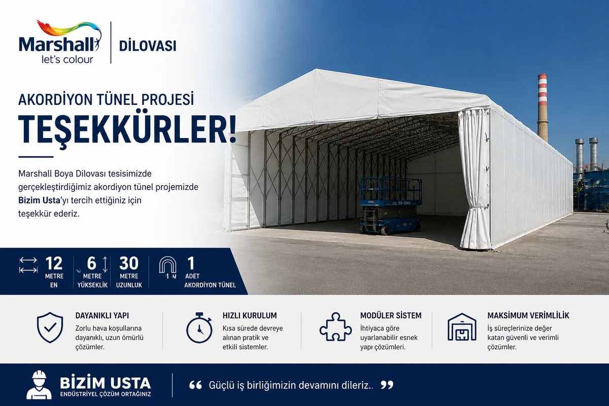 MARSHALL BOYA  AKORDİYON TÜNEL PROJESİ