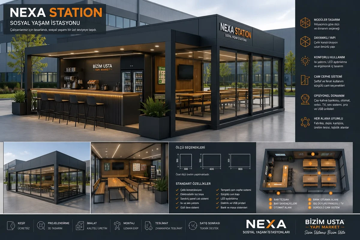 NEXA STATION Sosyal Yaşam İstasyonu