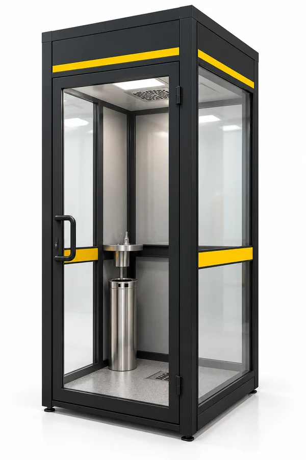 NEXA AIR 100 – Filtreli Tek Kişilik Sigara İçme Kabini 100x120x230 cm