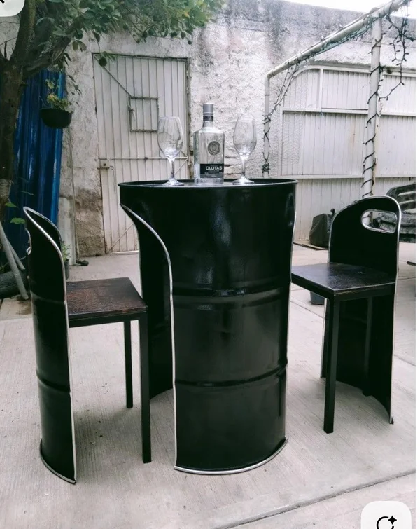 USTA BARREL PRO Varil Bar Masası & Sandalye Seti
