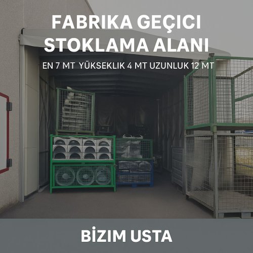 Akordiyon Tünel Yükleme Alanı Model 39
