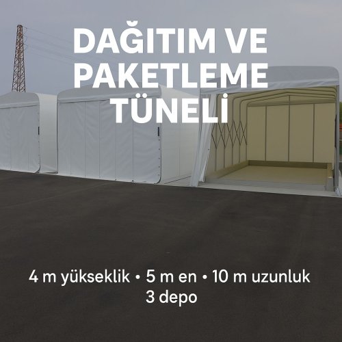 Akordiyon Tünel Yükleme Alanı Model 36