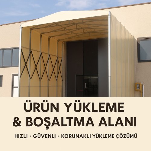Akordiyon Tünel Ürün Yükleme Tüneli Model 25
